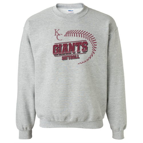 Gildan Heavy Blend Crew Neck Sweatshirt -- Sport Grey