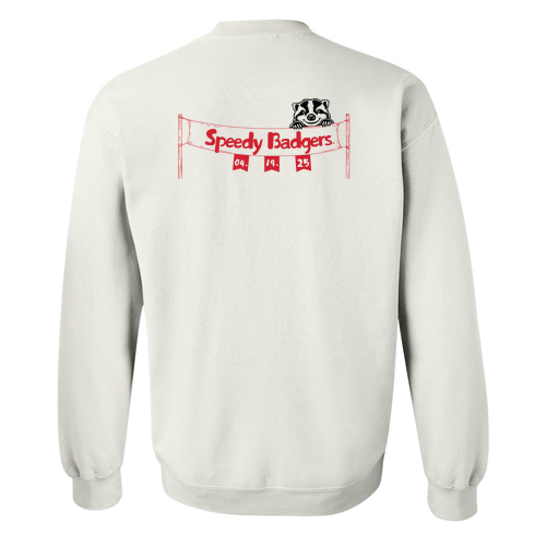 Gildan Heavy Blend Crew Neck Sweatshirt -- White