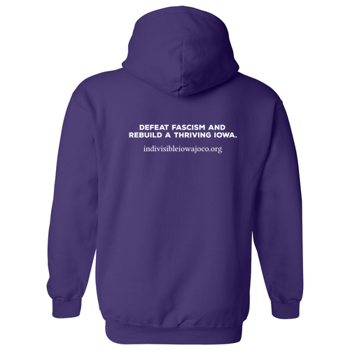Gildan Heavy Blend Hooded Sweatshirt -- Purple