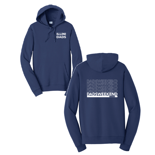 Dad's Weekend Hoodie -- Team Navy