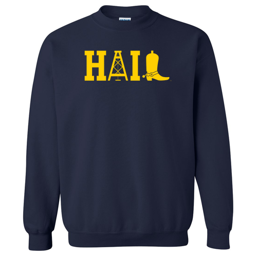 Mens/Unisex Gildan Heavy Blend Crewneck Sweatshirt -- Navy