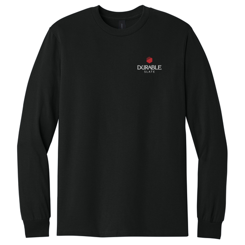 Gildan Heavy Cotton Longsleeve Basic T-Shirt -- Black