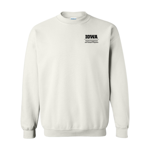 Gildan Heavy Blend Crew Neck Sweatshirt -- White