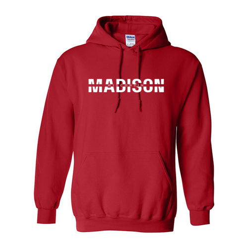 Gildan Heavy Blend Hooded Sweatshirt -- Red
