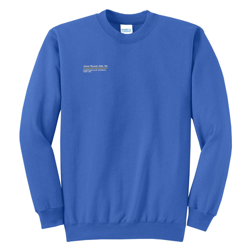 Port and Company Classic Crewneck Sweatshirt -- Royal