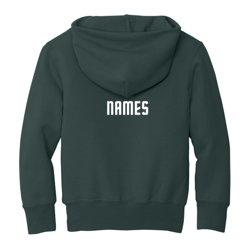 Port and Company Youth Pullover Hooded Sweatshirt -- Dark Green