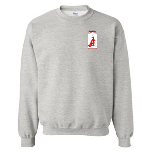Gildan Heavy Blend Crew Neck Sweatshirt -- Ash