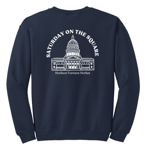 Gildan Heavy Blend Crew Neck Sweatshirt -- Navy