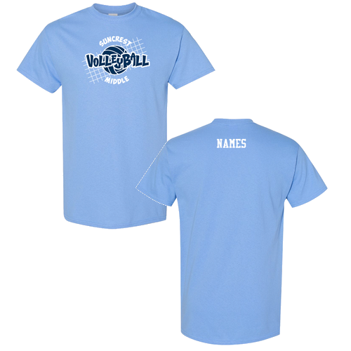 Gildan Heavy Cotton Basic T-Shirt -- Carolina Blue