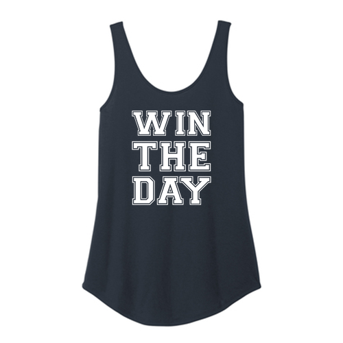 District Women's Perfect Triblend Relaxed Tank -- New Navy