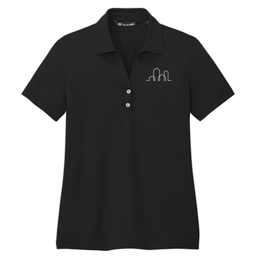 Travismathew Ladies Coto Performance Polo -- Black