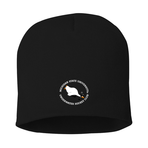 Sportsman 8-inch Knit Beanie -- Black