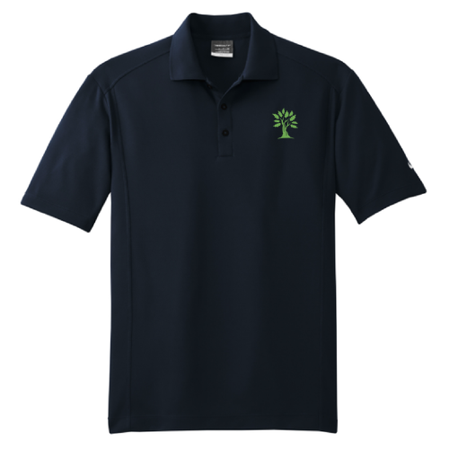 Nike Golf Dri Fit Classic Sport Shirt -- Midnight Navy Embroidered