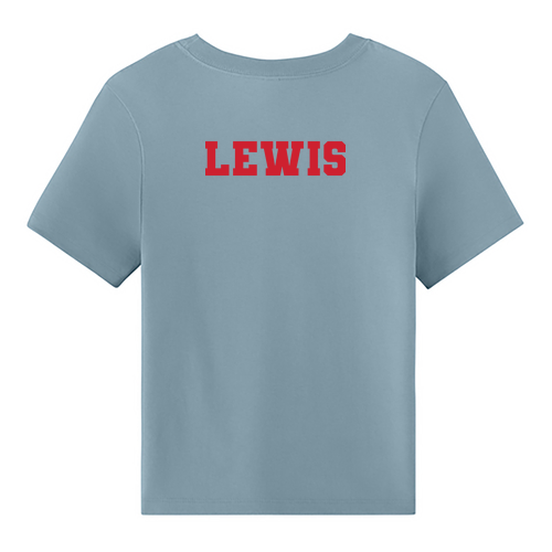 Women's Heavyweight Tee -- Vintage Denim LEWIS