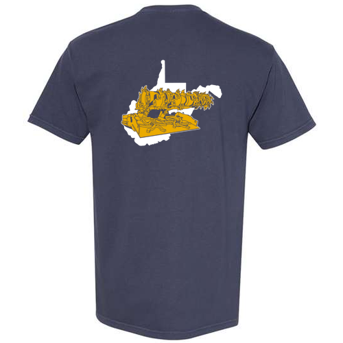 Comfort Colors Ringspun Garment Dyed T Shirt -- Navy