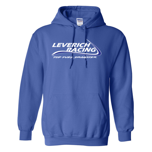 Gildan Heavy Blend Hooded Sweatshirt Classic Logo -- Royal