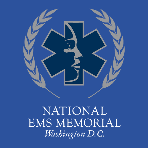 National EMS Memorial Unisex 1/4 Zip Royal Blue