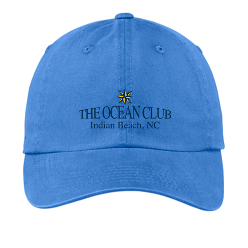 Port Authority Garment Washed Hat -- Faded Blue