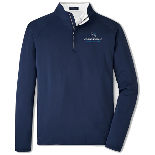 Peter Millar Men's Stealth Performance Quarter-Zip -- Navy