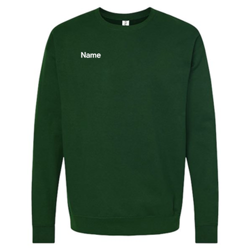 Tultex Fleece Crewneck Sweatshirt -- Forest