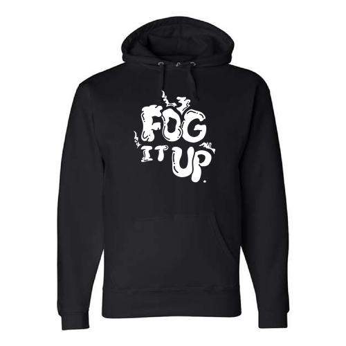 Fog it Up -- Black Unisex Hoodie