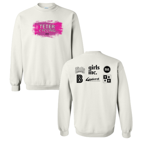 Gildan Heavy Blend Crew Neck Sweatshirt -- White