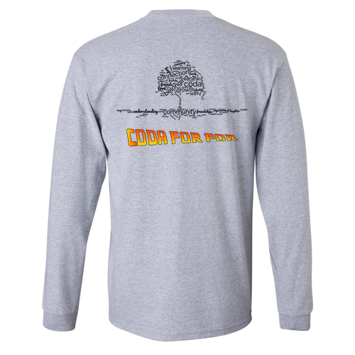 Mens/Unisex Gildan Ultra Cotton Longsleeve Basic T-Shirt -- Sport Grey
