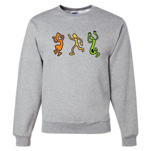 Jerzees 8 Oz., 50/50 Nublend Fleece Crew -- Athletic Heather