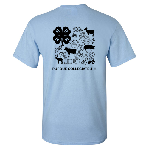 Gildan Heavy Cotton Light Blue T-Shirt