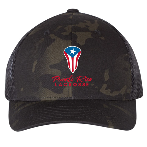 Retro Trucker -- Multicam Black / Black