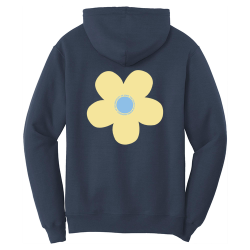 Port and Company Core Fleece Pullover Hooded Sweatshirt -- Navy