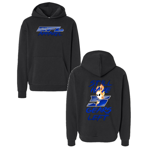 Independent Trading Co. Mainstreet Hooded Sweatshirt -- Black -- Blue