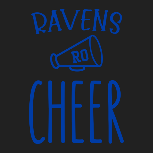 Gildan Heavy Cotton Basic Youth T-Shirt -- Black Blue ravens logo
