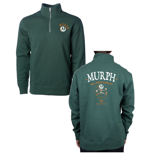 Murph 1/4 Zip Pullover -- Alpine Green