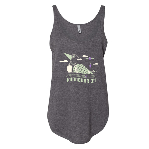 Next Level Ladies Festival Tank -- Charcoal
