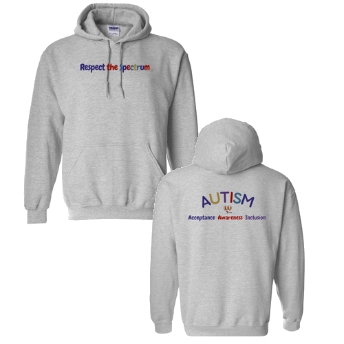 Respect The Spectrum Hoodie -- Sport Grey