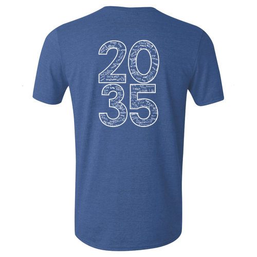 Mens/Unisex Gildan Softstyle T-Shirt -- Heather Royal