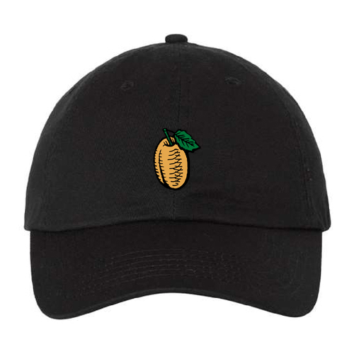 Valucap Bio-Washed Unstructured Hat -- Black