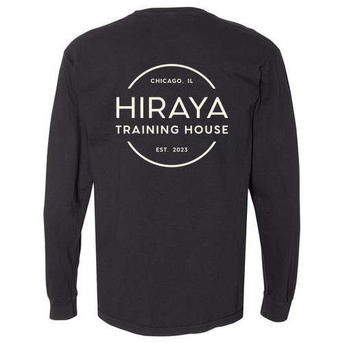 Hiraya Classic Logo Long Sleeve Tee -- Black
