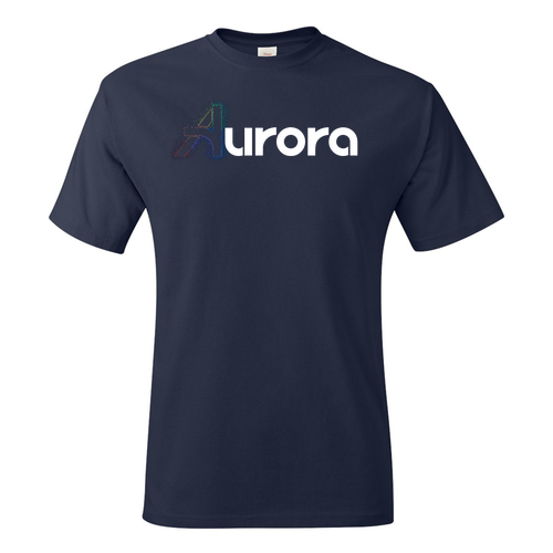Lidar Aurora T-Shirt -- Navy