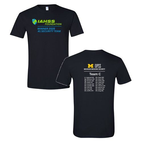 Gildan SoftStyle T-Shirt -- Black, MMS Team C