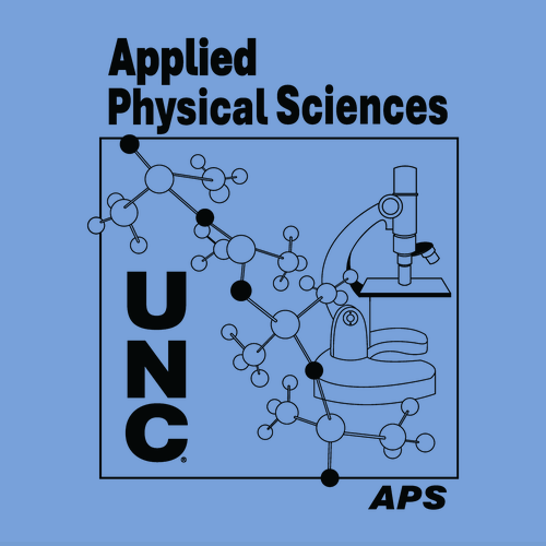 Gildan Heavy Blend Crew Neck Sweatshirt -- Carolina Blue -- Microscope Design