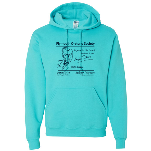 Jerzees 8 oz 50/50 Nublend Adult Hooded Sweatshirt -- Scuba Blue