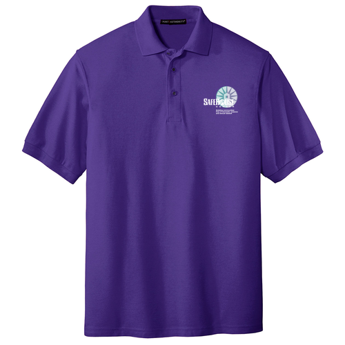 Port Authority Silk Touch Sport Shirt -- Purple