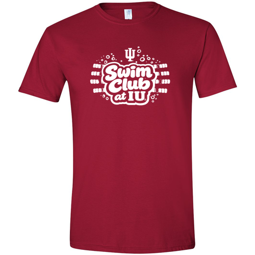 Swim Club at IU (design 1) -- Cardinal Red