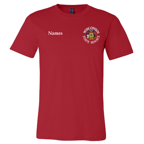 Bella Canvas Unisex Jersey T-Shirt -- Canvas Red