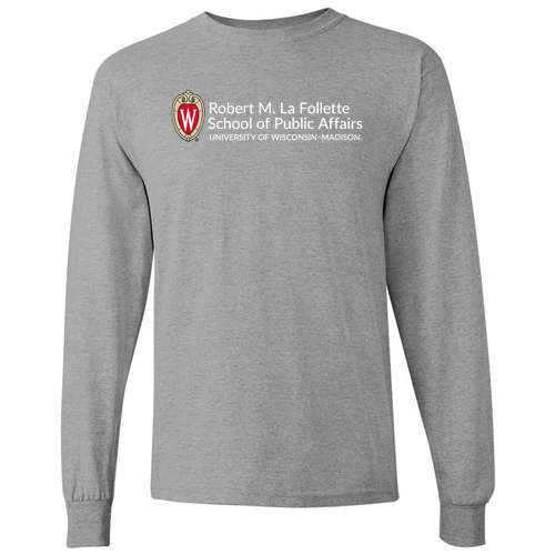 Gildan Heavy Cotton Longsleeve Basic T-Shirt -- Sport Grey