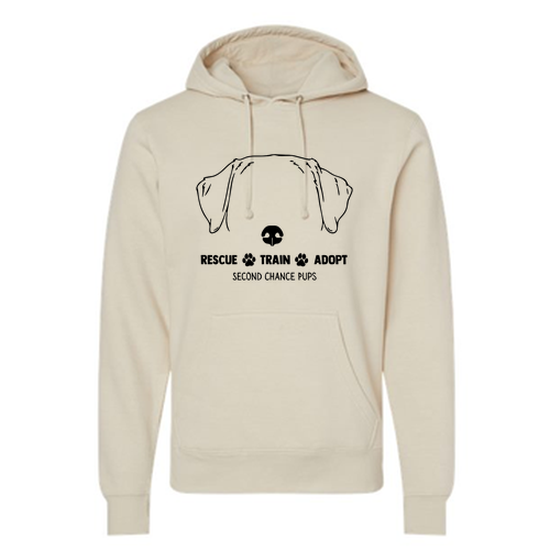 J America Unisex BTB Fleece Hooded Sweatshirt -- Oyster