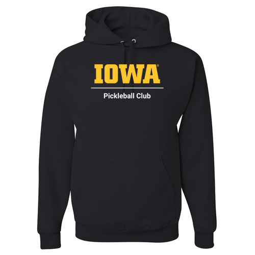 Jerzees 8 oz 50/50 Nublend Adult Hooded Sweatshirt -- Black