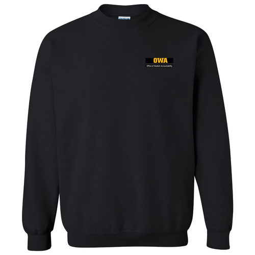 Gildan Heavy Blend Crew Neck Sweatshirt -- Black